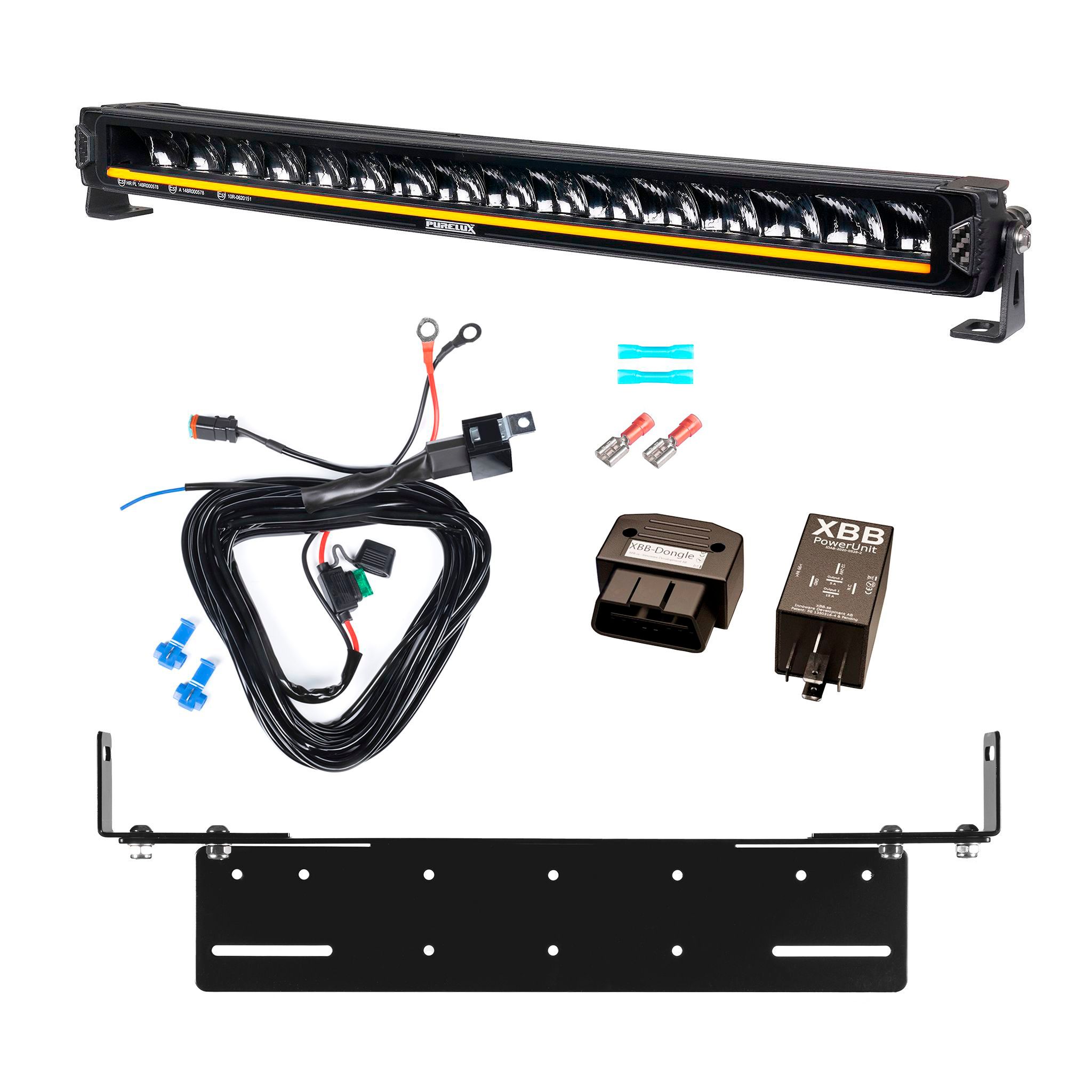 Extraljuspaket Polestar 2, Purelux Road Curve C530