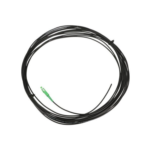 Extralink SC/APC Pigtail, yksisäikeinen, Simplex, G.657A2, 10m, musta