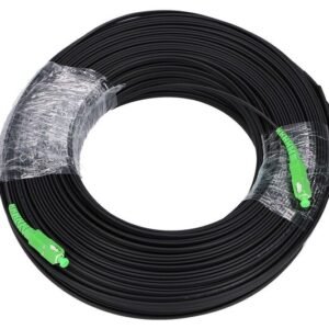 Extralink SC/APC-SC/APC yksimuotoinen litteä patchcord, 125 m