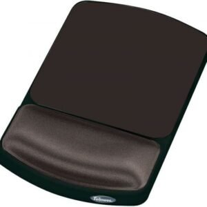 hiiri- ja rannetyyny fellowes säädettävä, ergonominen, geelimäinen, musta, 2,6 cm, fellowes