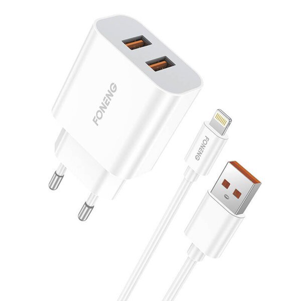 Foneng Dual USB laturi Foneng EU45 iPhone