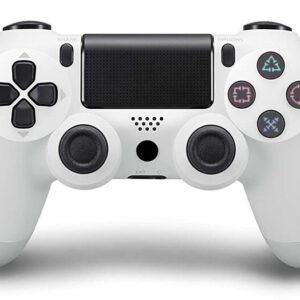 Games World PS4 Doubleshock 4 V2 Wireless Gamepad/Controller White PS4/PS5/Android/iOS