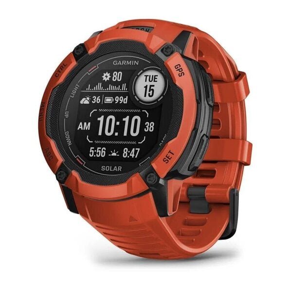 Garmin Instinct 2X Solar, flame red 010-02805-01