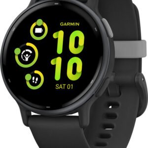 Garmin Vívoactive® 5 Slate Aluminum Bezel