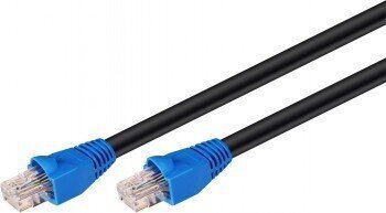 GB CAT6 U/UTP OUTDOOR MUSTA 15M