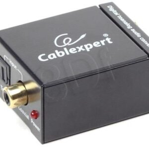Gembird - Adapter Digital Audio TOSLINK ->Analoginen RCA