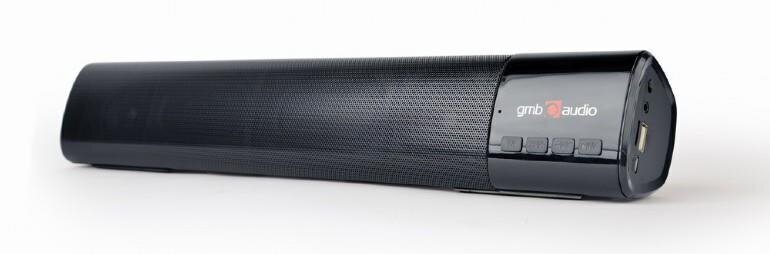 Gembird SPK-BT-BAR400-01, musta
