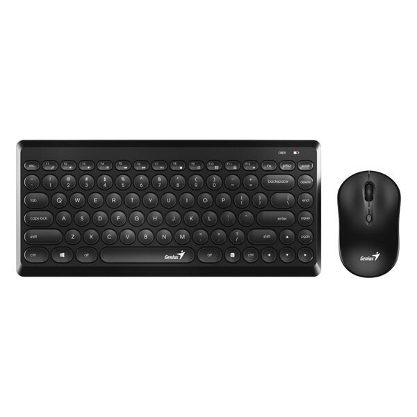 Langaton näppäimistö ja hiiri Genius LuxeMate Q8000, musta