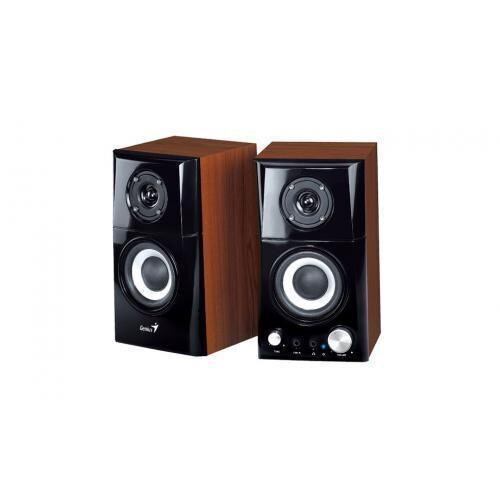 Genius SP-HF500A v2 kaiuttimet, 2.0, 16W, ruskea-musta