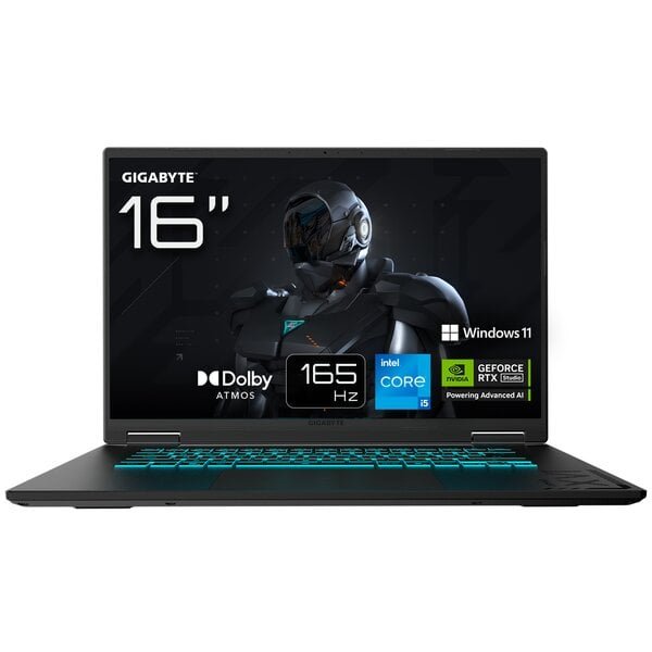 Gigabyte GAMING A16 16"FHD+ i5-13420H 16GB-DDR5 512GB RTX4050-6GB Win11H US CMHH2EE893SH