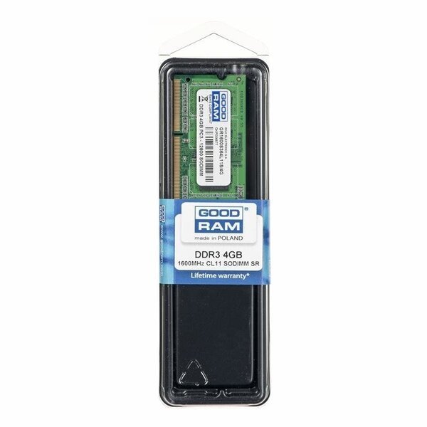 dram goodram ddr3 sodimm 4gb 1600mhz cl11 sr 1.5v