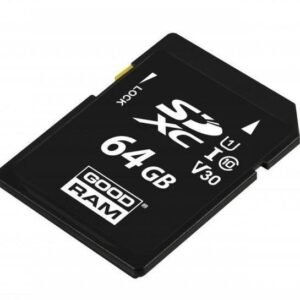 Goodram SD 64 Gt 100/10 MB/s Class 10/UHS-I kanssa