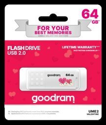 Goodram UME2 USB 2.0 64GB Valentine White