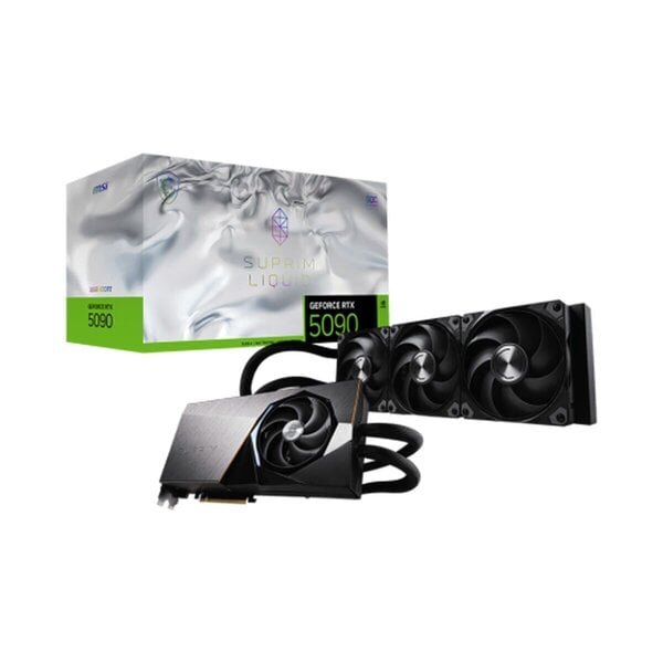 Grafiikkakortti MSI GEFORCE RTX 5090 32G SUPRIM LIQUID SOC