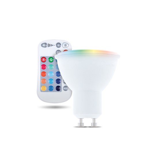 Forever Light LED GU10 5W 250lm RGB + W