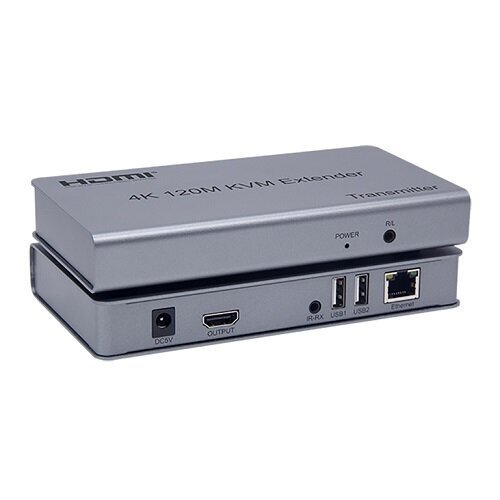 HDMI-laajennus (jatkolaite) jopa 120 m, 4K, KVM