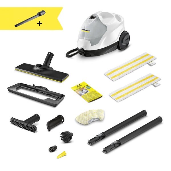 Kärcher SC 4 EasyFix Plus tekstiilinhoitosuuttimella Kärcher