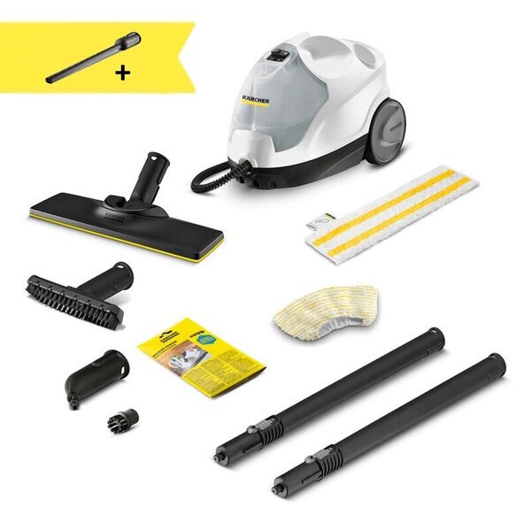 Kärcher SC 4 EasyFix tekstiilinhoitosuuttimella Kärcher