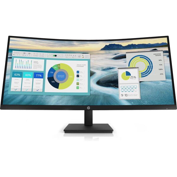 HP P34hc G4 34"Quad HD LED Musta 21Y56AA#ABB