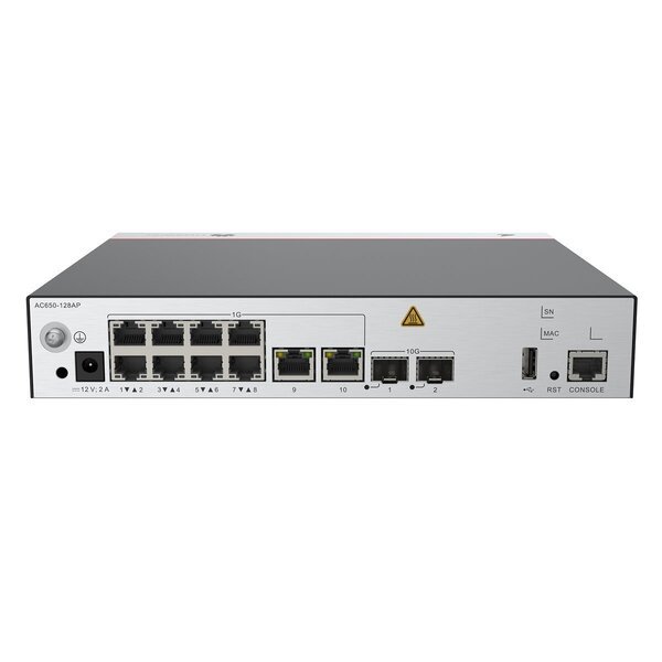 Huawei AC650-128AP verkkokontrolleri, 10x GE, 2x SFP+, harmaa