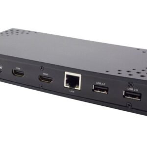 i-tec-telakointiasema USB 3.0 / USB-C / Thunderbolt / 2x USB 3.0 / 4x USB 2.0 / 2x HDMI / LAN / virtalähde 100 W