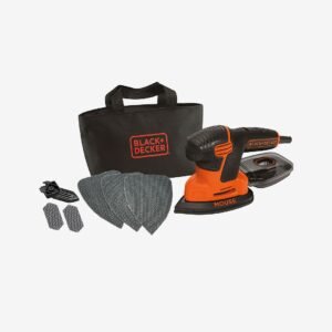 Black & Decker Hiomahiiri 120 W ja tarvikkeetMusta