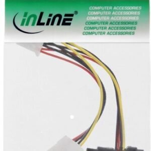 InLine, Sata - Molex, 0.15 m