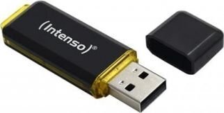 Intenso-muistitikku, 256GB, USB3.1, musta, 3537492