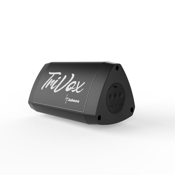 Jabees TriVox kannettava Bluetooth-kaiutin, musta