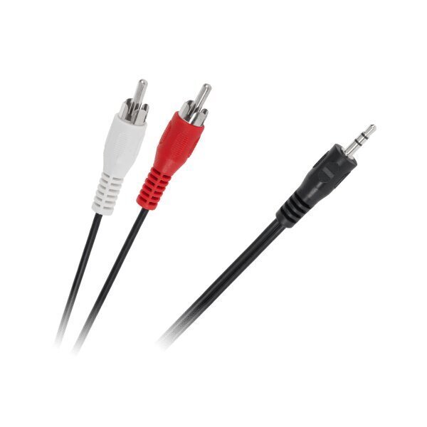 jack-kaapeli 3,5-2 x rca-kaapeli 7,5 m