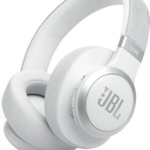 JBL langattomat kuulokkeet Live 770NC, valkoinen