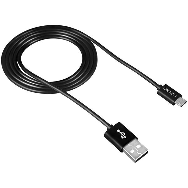 Kaapeli Canyon CNE-USBM1B, USB 2.0 / micro-USB, 1 m, musta