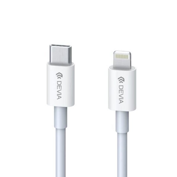 Kaapeli Devia Smart PD, tyyppi C - Lightning (MFI, 18W), 1,5 m