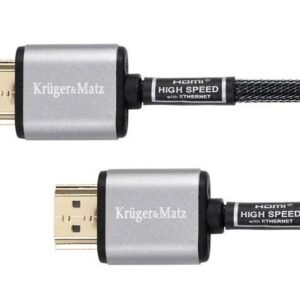 hdmi-kaapeli - hdmi-pistoke (a-a) 3,0 m kruger&matz 4k-kaapeli