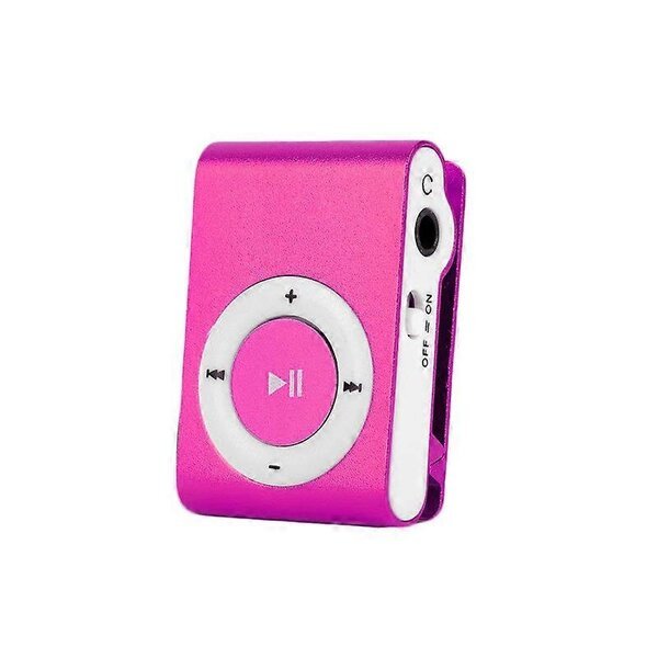 Kannettava musiikkisoitin, pinkki