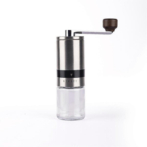 Käsin käytettävä kahvimylly, ruostumaton teräs, 1 kpl