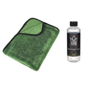 Torkhandduk King Carthur Green Jade, 1 st + Mikrofiberrengöring