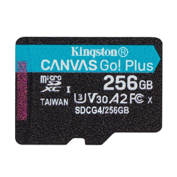 Kingston CANVAS Go Plus 256GB SDCG4/256GBSP