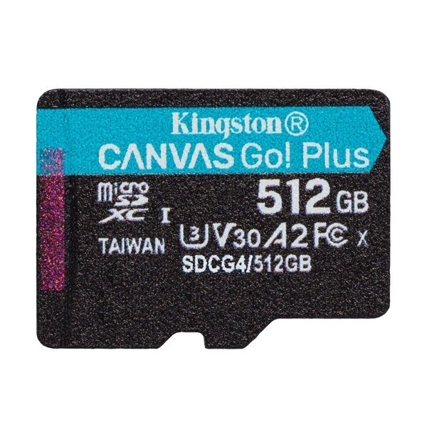 Kingston CANVAS Go Plus 512GB SDCG4/512GBSP