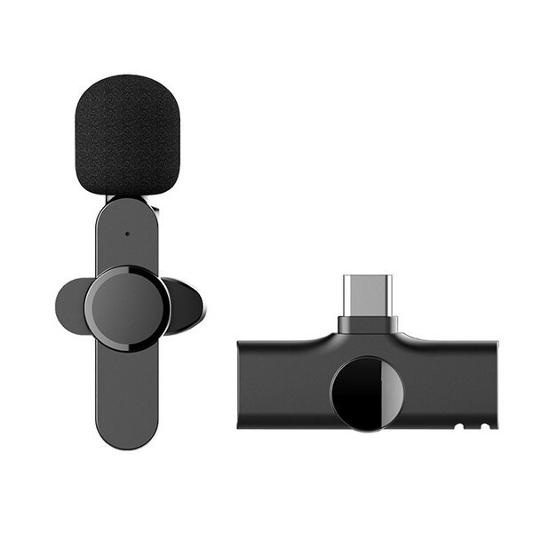 Klipsimikrofoni, Bluetooth 5.0, Type-C, 1 kpl.