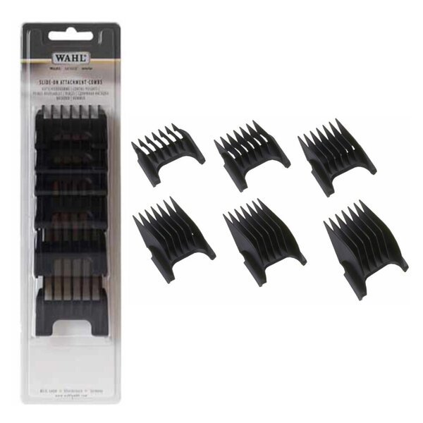 Kokonaisuus leikkurin terille Ermila, Moser, Wahl, 6 kpl, 3-25 mm