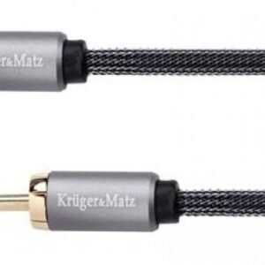 1rca-1rca 1,0 m kruger&matz-kaapeli