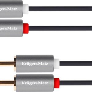 kruger&matz basic 2rca-2rca kaapeli 1,8 m