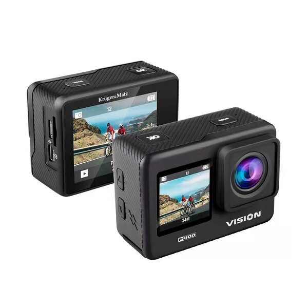 kruger&matz vision p400 urheilukamera