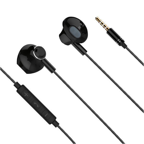 kruger&matz b2 in-ear kuulokkeet mikrofonilla musta