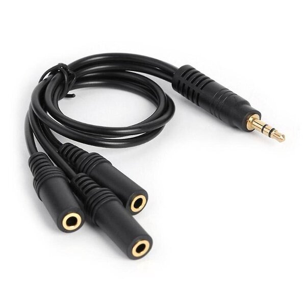 Kuulokkejakaja 3,5 mm, 3 liitäntää