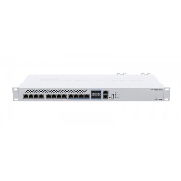 Tehokas verkkokytkin 12x RJ45 10 Gigabit, 4x SFP+