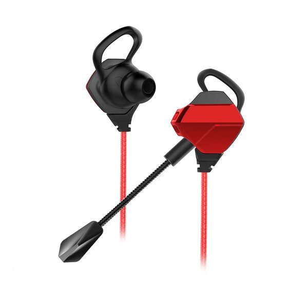 Langalliset in-ear pelikuulokkeet White Shark GE-536 Eagle musta/punainen