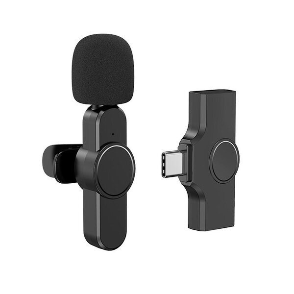 Lavalier-mikrofoni melunvaimennuksella, Bluetooth 5.2, 1 kpl