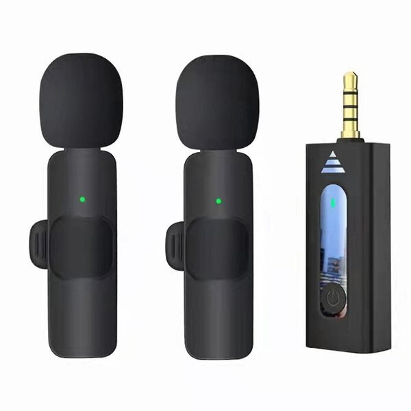 Lavalier-mikrofoni vastaanottimella, 1 kpl